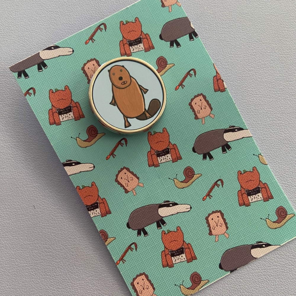 Dexter’s Beaver Pin Badge
