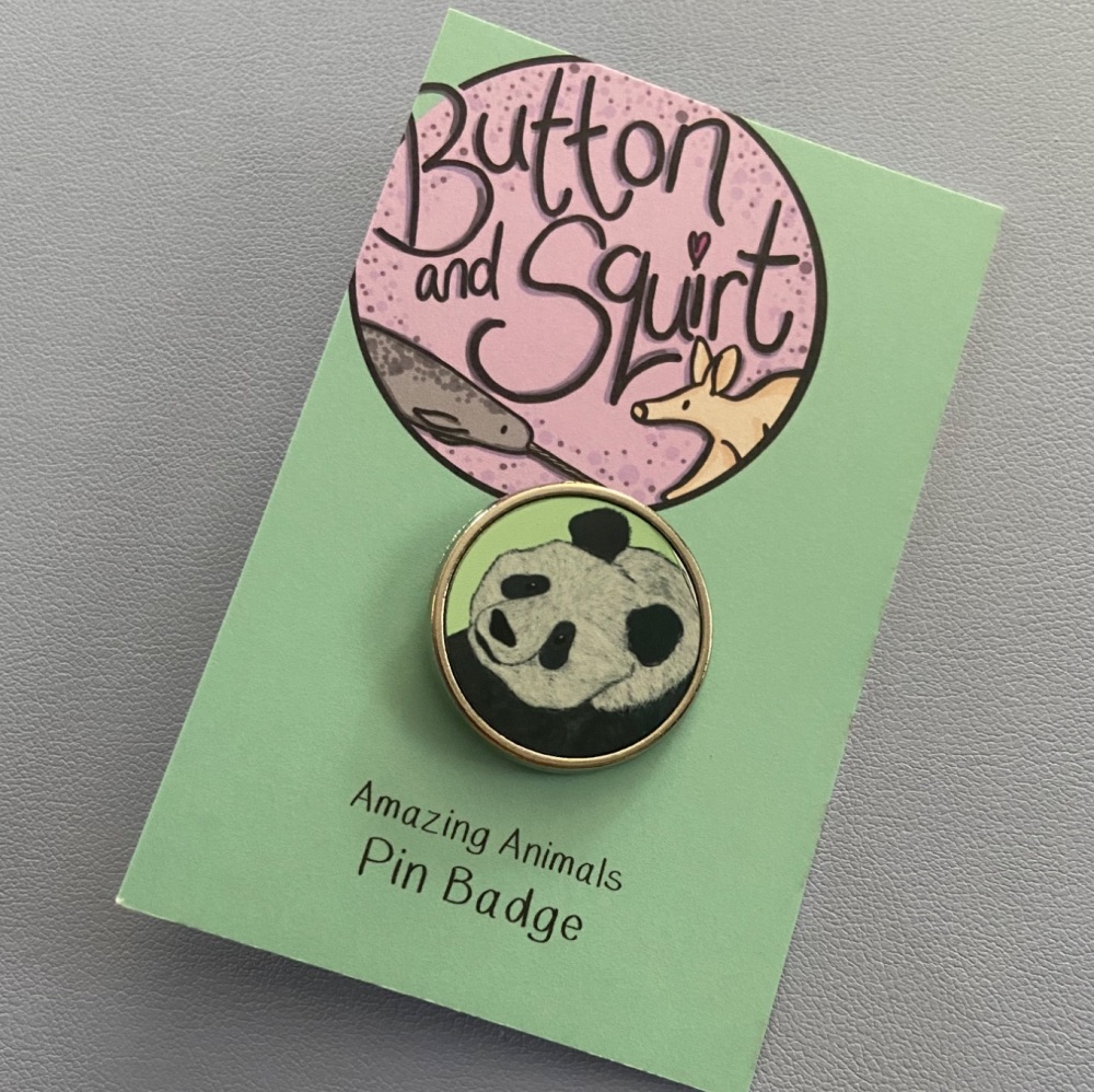 Giant Panda Pin Badge