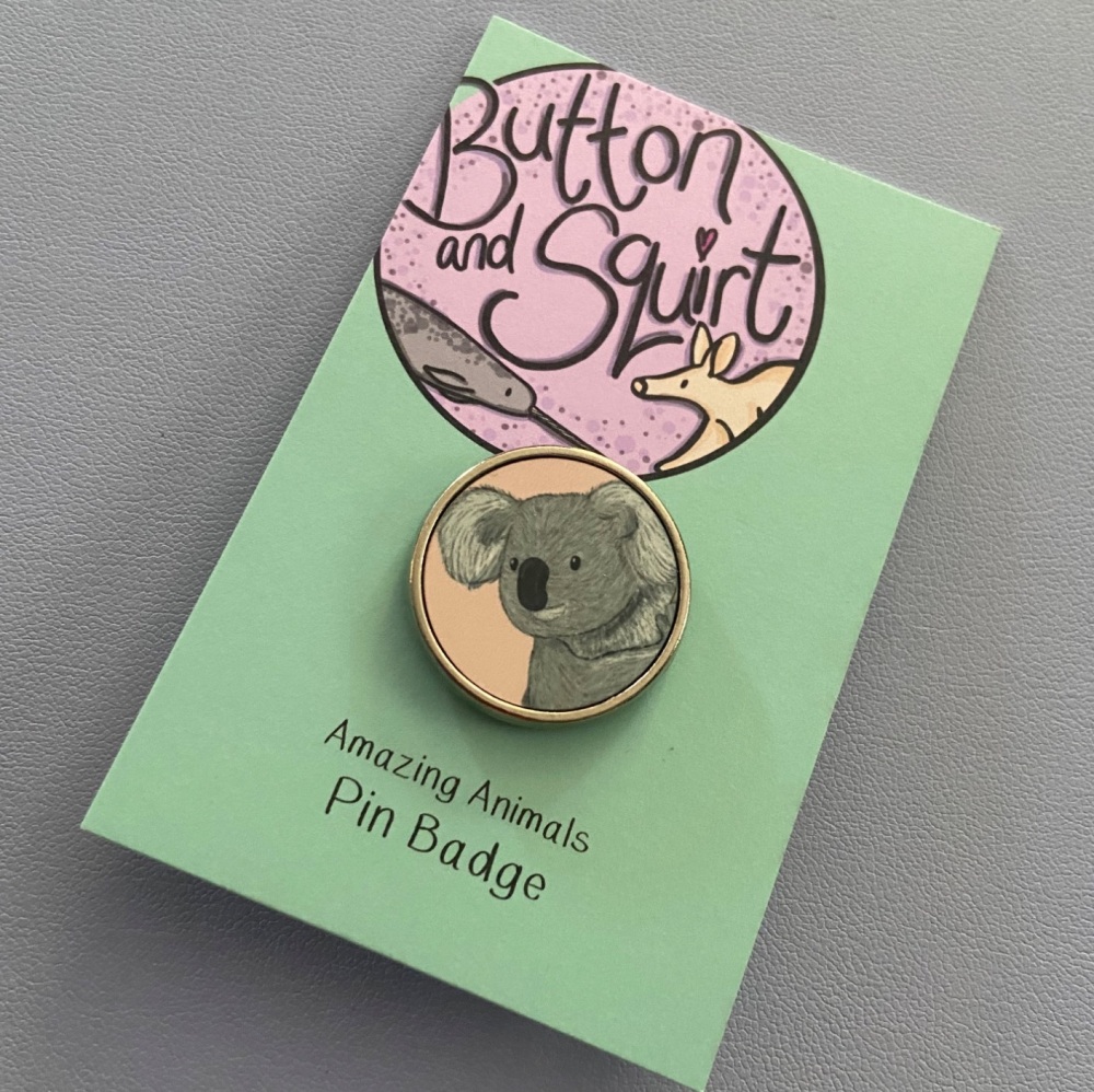 Koala Pin Badge