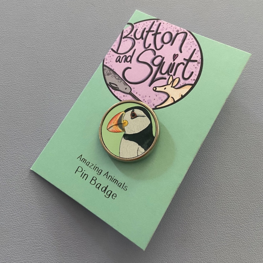 Puffin Pin Badge