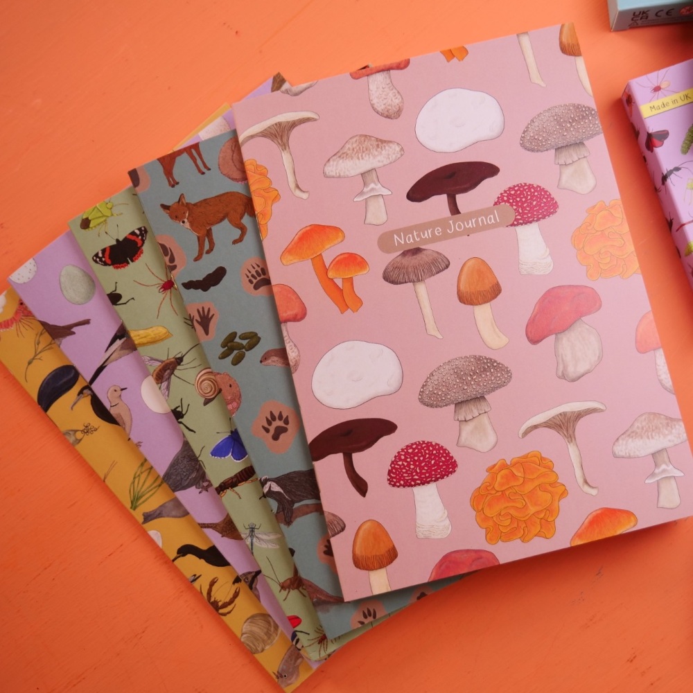 Pack of Three Nature Journals