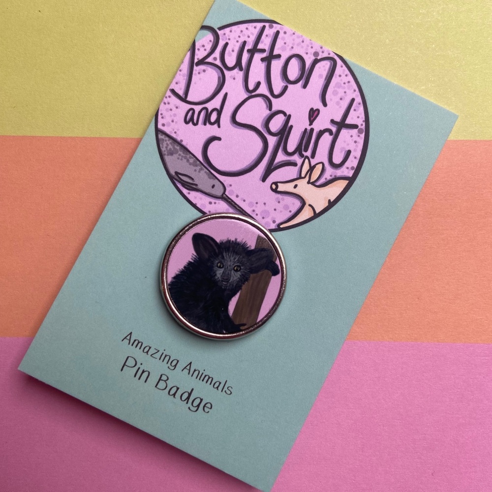 Aye Aye Pin Badge