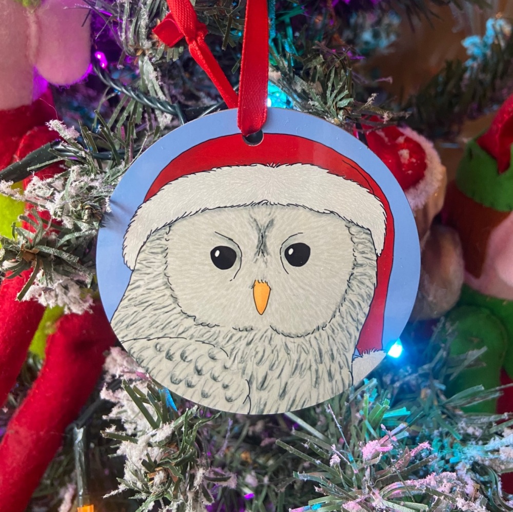 Ural Owl Christmas Decoration