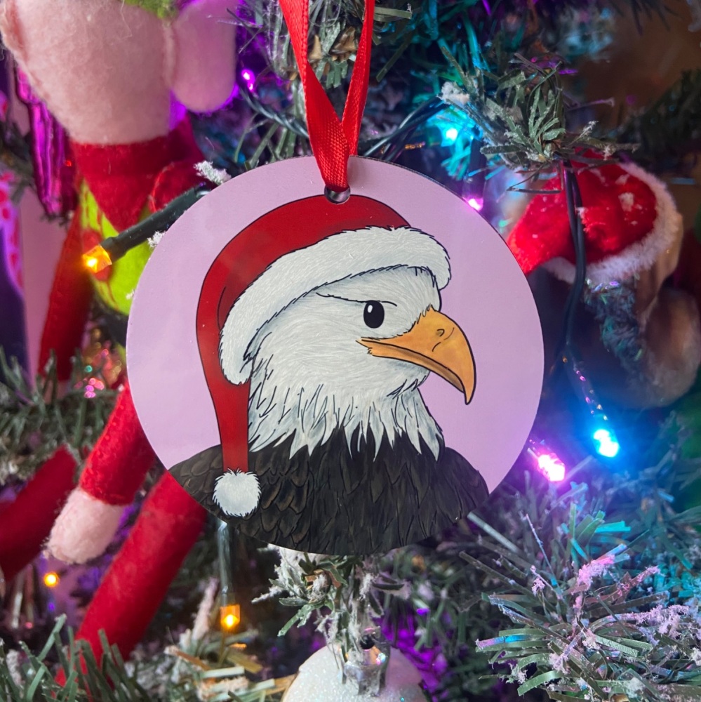 Bald Eagle Christmas Decoration