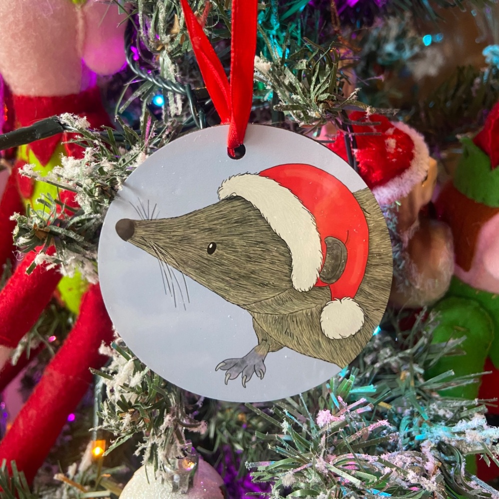 Common Shrew Christmas Decoration