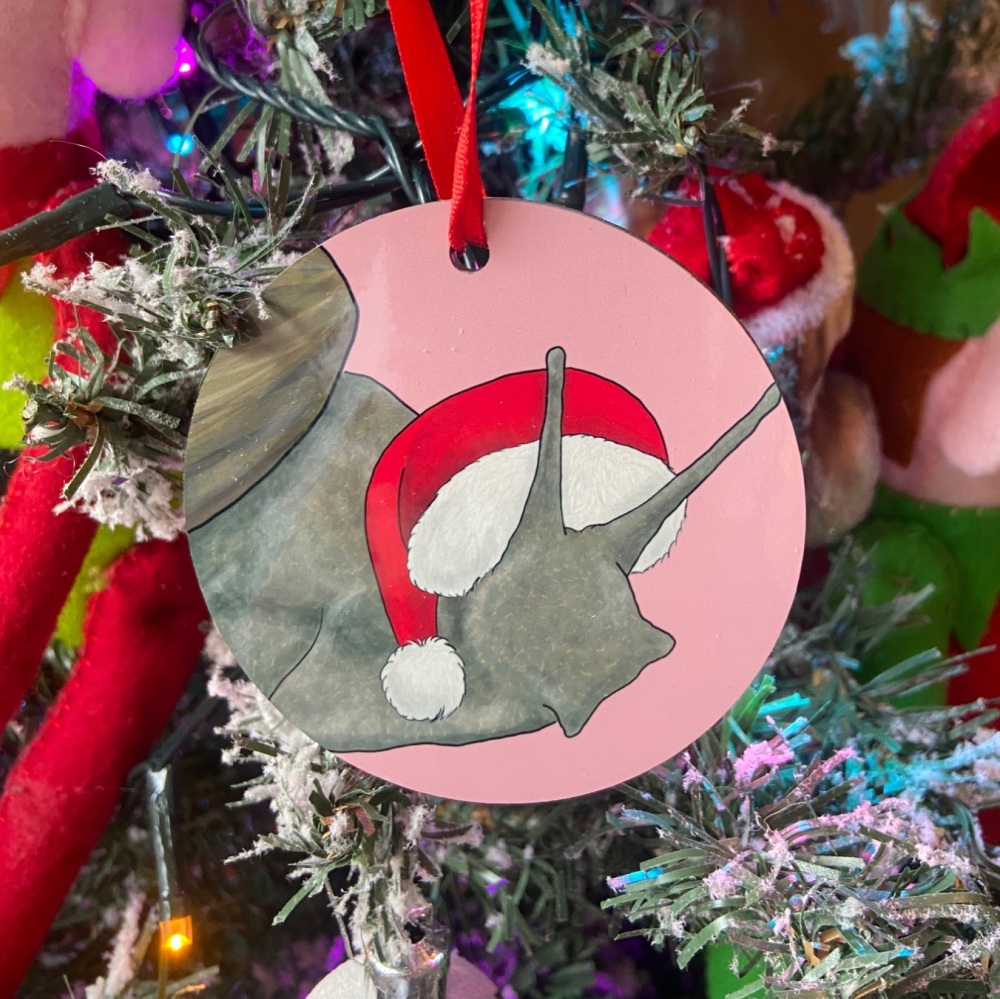 Giant African Land Snail Christmas Decoration