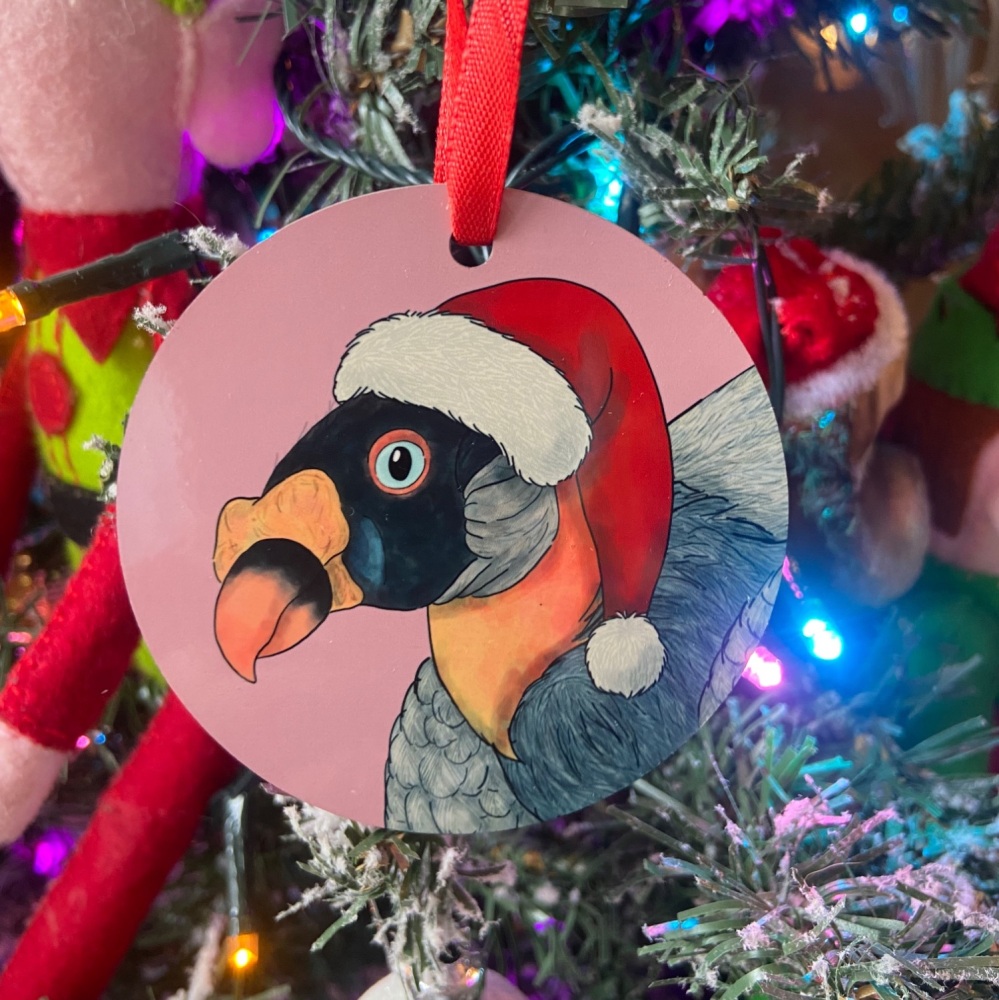 King Vulture Christmas Decoration