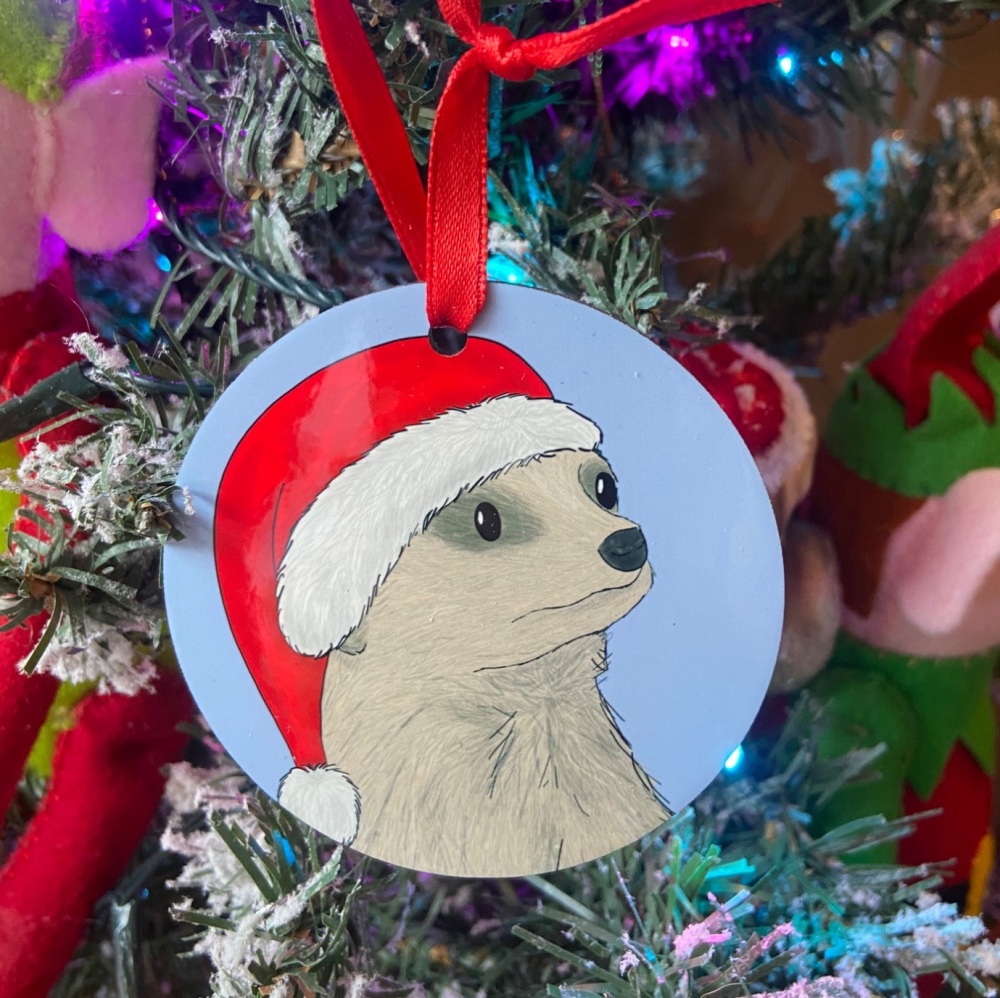 Meerkat Christmas Decoration