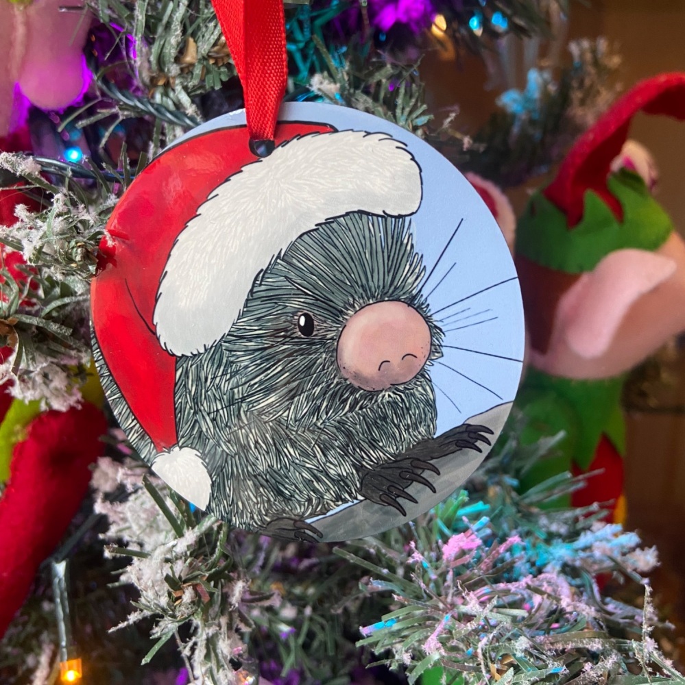 Prehensile Tailed Porcupine Christmas Decoration