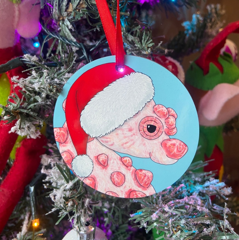 Pygmy Seahorse Christmas Decoration