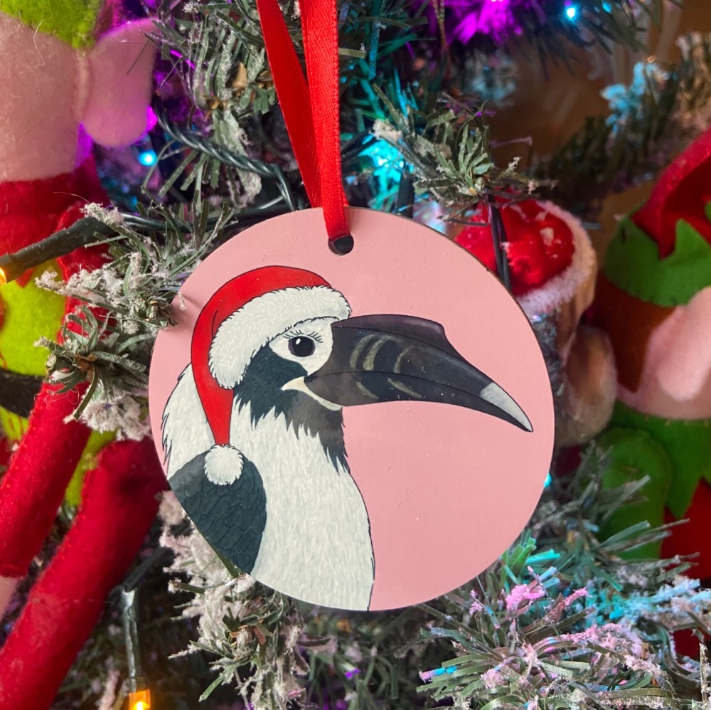 Visayan Hornbill Christmas Decoration