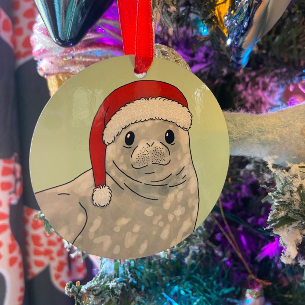 Weddell Seal Christmas Decoration