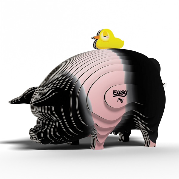 *New* Pig 3d Model Kit