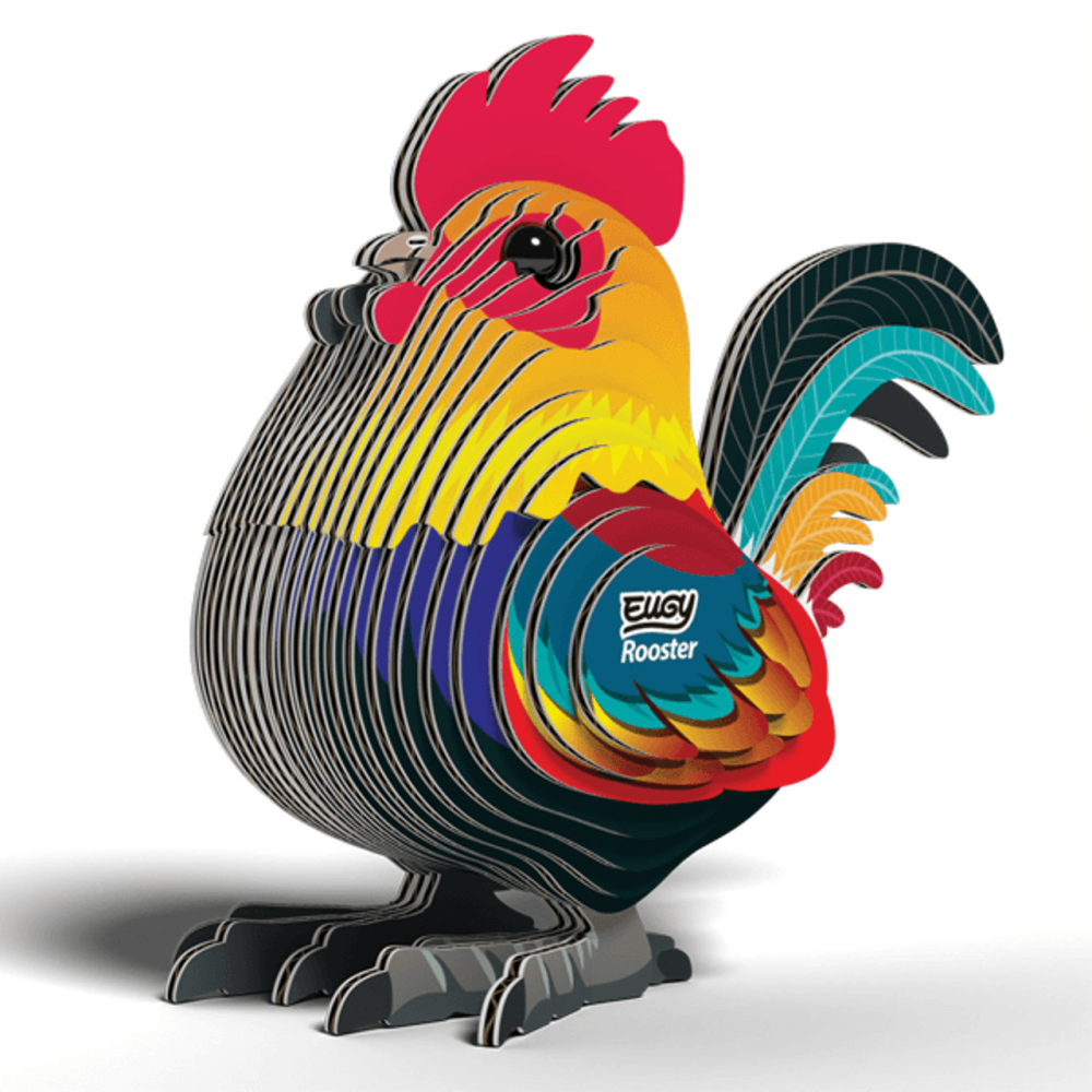 *New* Rooster 3d Model Kit