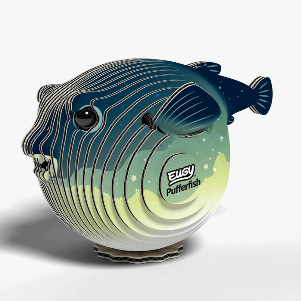 *New* Wobbly Pufferfish 3d Model Kit