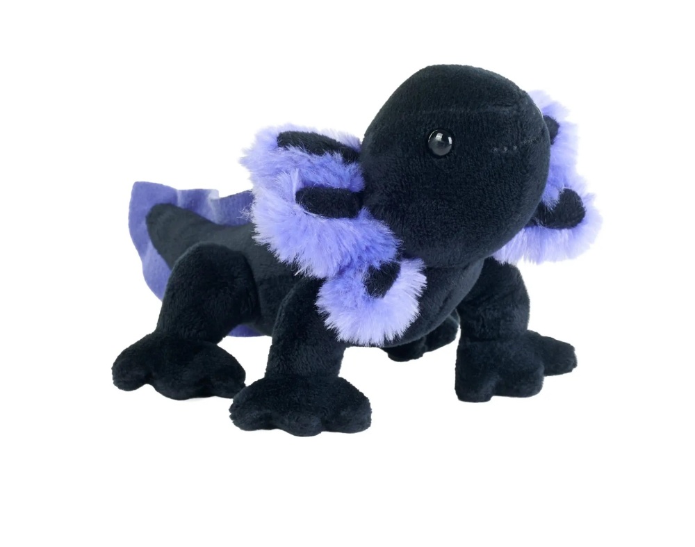 *New* Black Axolotl Pocketkins Wild Republic Eco Soft Toy