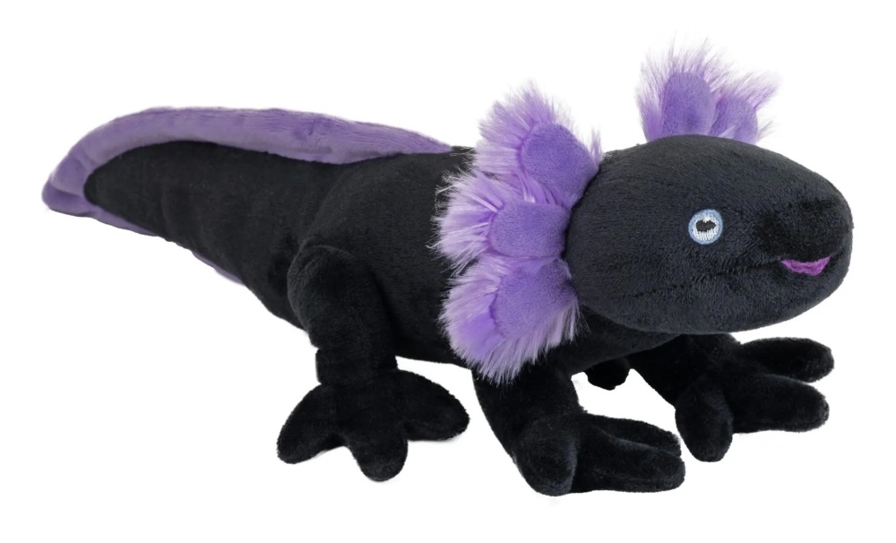 *New* Black Axolotl Wild Republic Eco Soft Toy