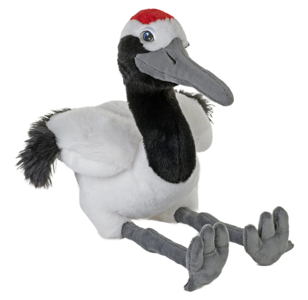 *New* Red Crowned Crane Wild Republic Eco Soft Toy