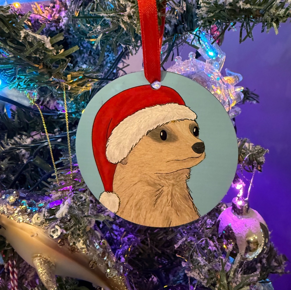 Meerkat Christmas Decoration