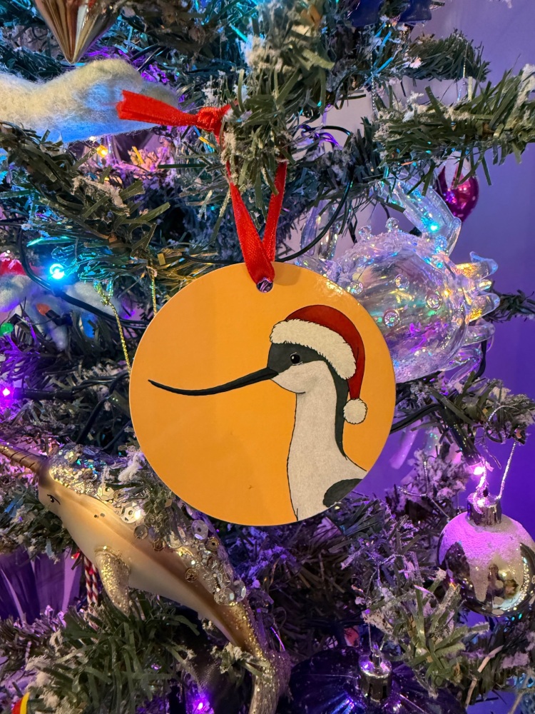 Avocet Christmas Decoration