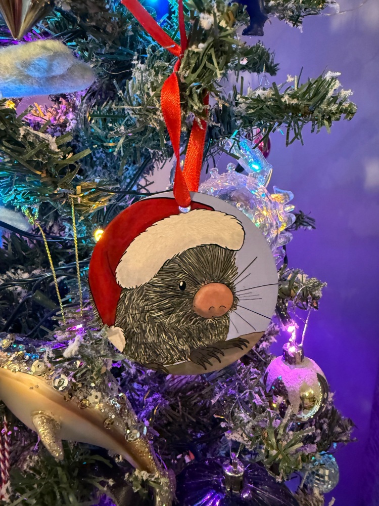 Prehensile Tailed Porcupine Christmas Decoration
