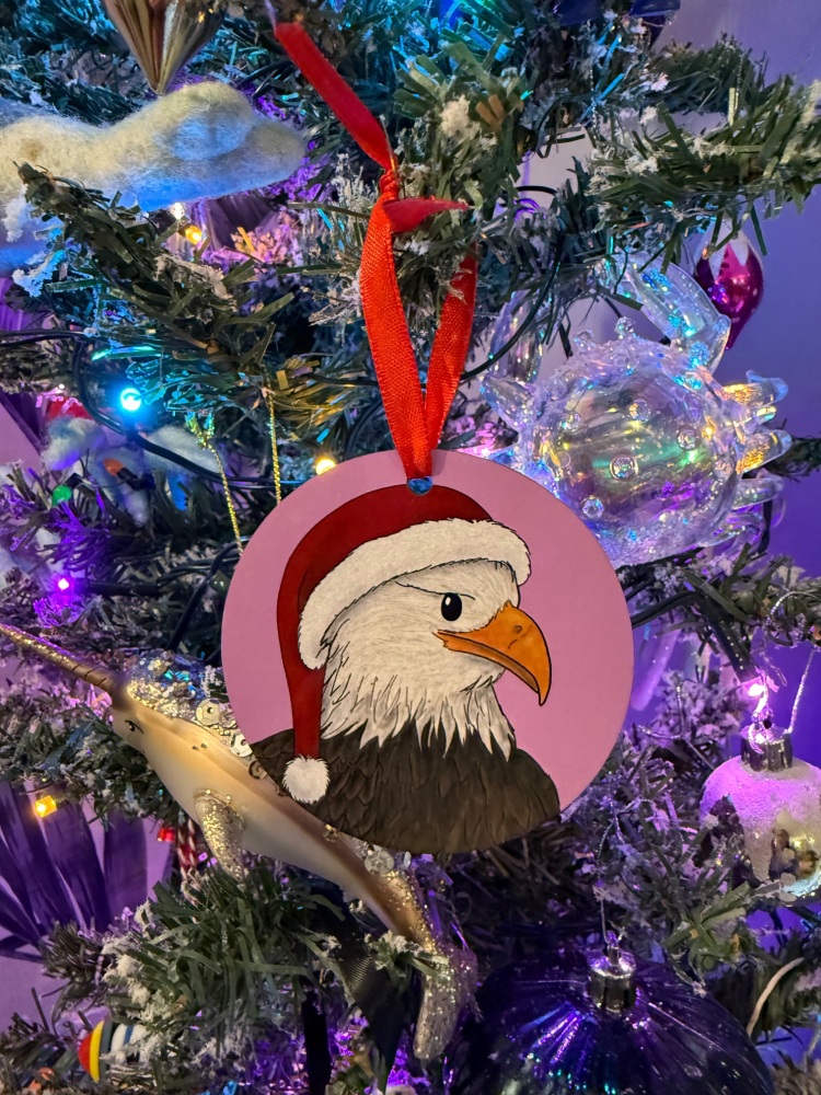 Bald Eagle Christmas Decoration