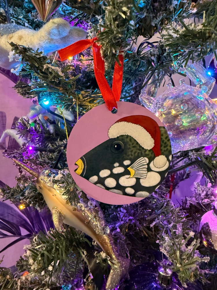 Clown Triggerfish Christmas Decoration