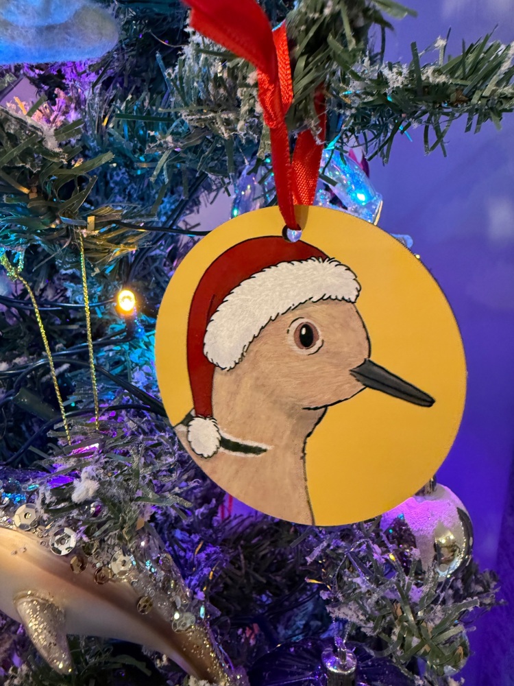 Collared Dove Christmas Decoration