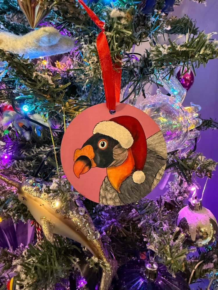 King Vulture Christmas Decoration