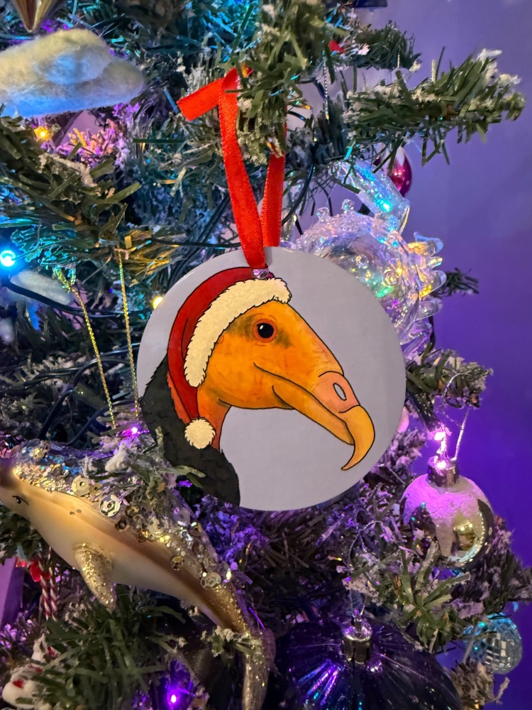 Lesser Yellow Headed Vulture Christmas Decoration