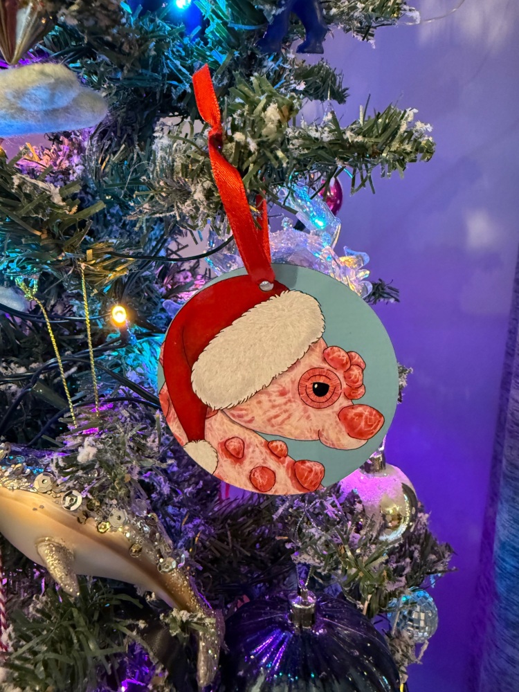 Pygmy Seahorse Christmas Decoration