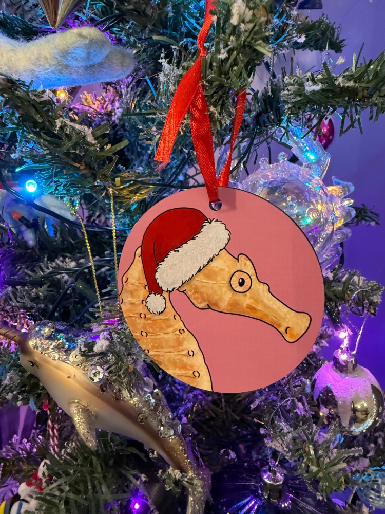 Seahorse Christmas Decoration