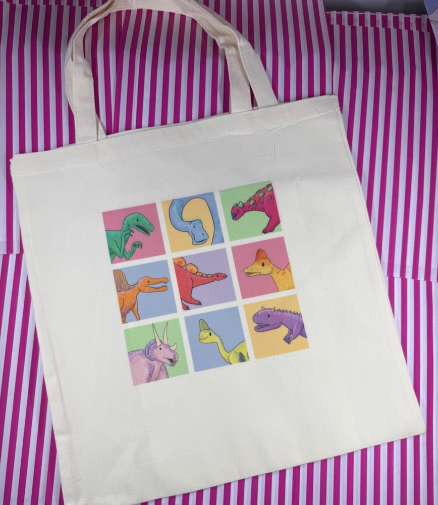 Amazing Dinosaurs Tote Bag