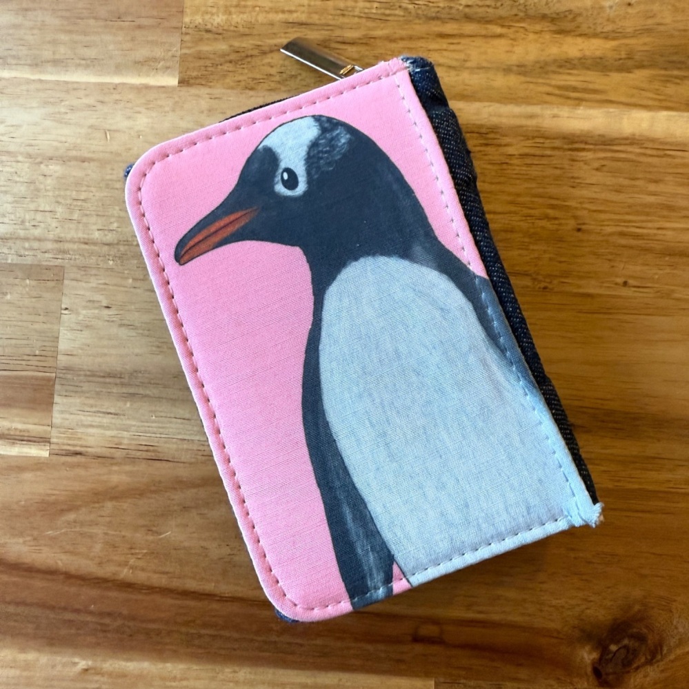 Gentoo Penguin Denim Purse