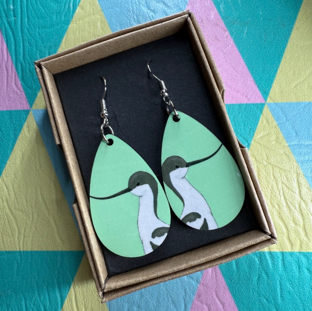 Avocet Earrings - Turquoise