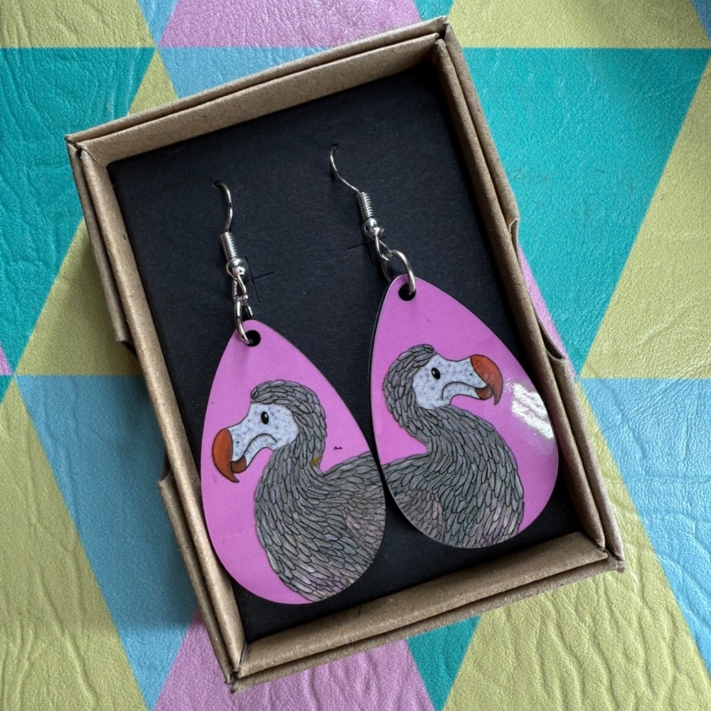 Dodo Earrings - Pink