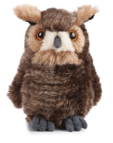 *New* Eagle Owl - Living Nature Eco Soft Toy
