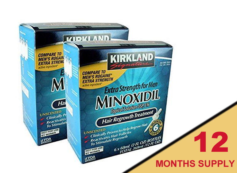 intelligens Trække på mord Kirkland Signature 5% Minoxidil Topical Foam