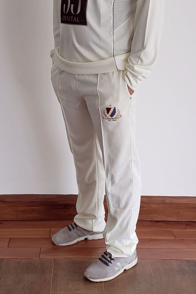 Adult White Playing Trousers