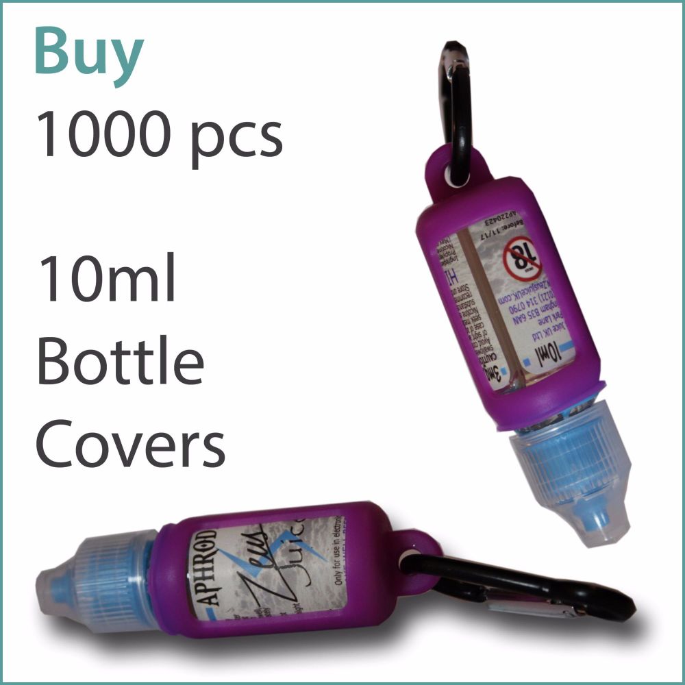 B6) E-Liquid 10ml Custom Bottle Cover x 1000 pcs
