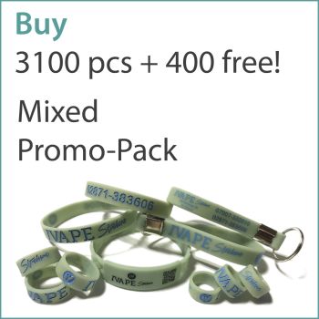 K3) Mixed Promotional Pack - 3100 pcs + 400 free (Special Offer!)