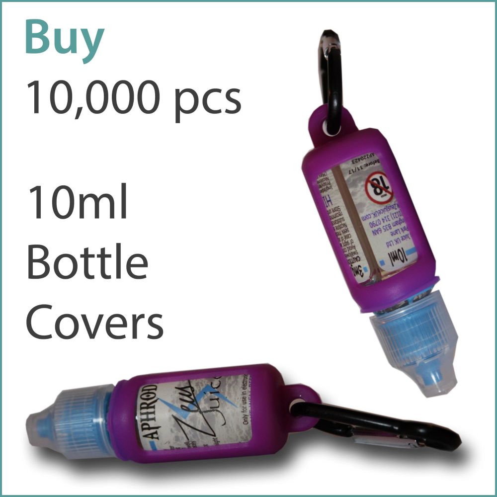B8) E-Liquid 10ml Custom Bottle Cover x 10,000 pcs