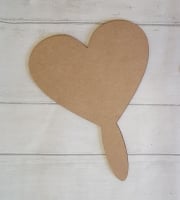 heart shaped paddle