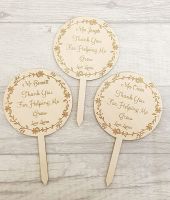 Personalised plant pot marker