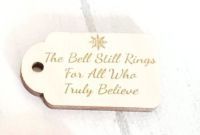 Sleigh Bell Tag (Pack of 50) (POSTAGE INCLUDED)