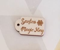 Santa Key Christmas Tag (Pack of 10)