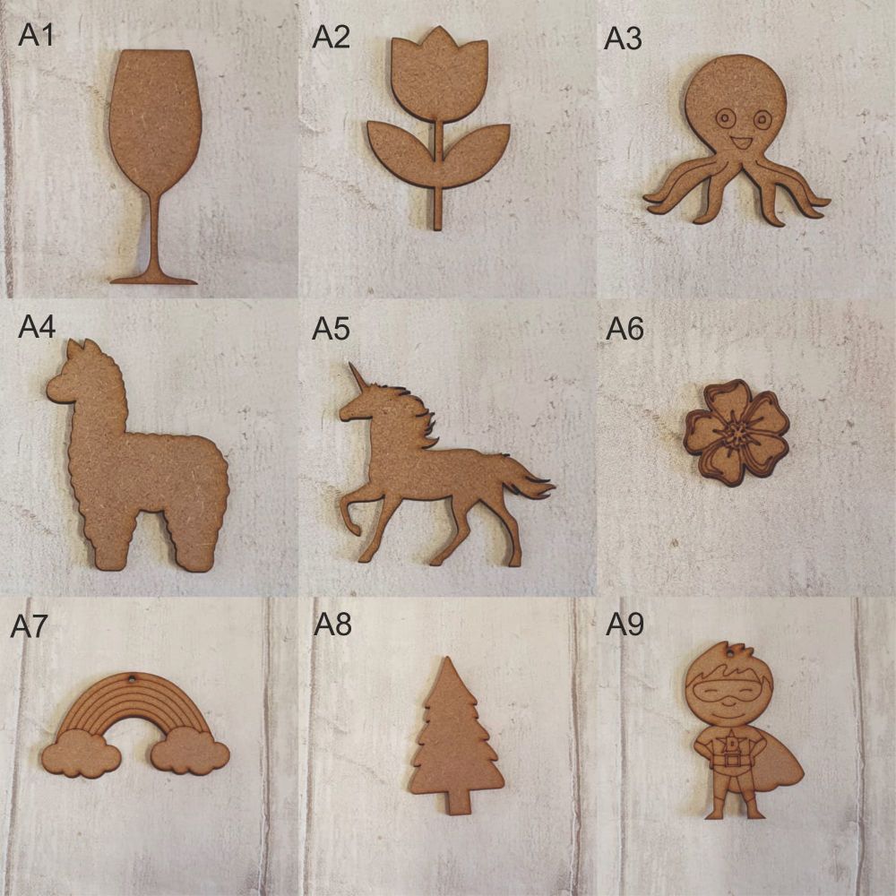 MDF Shapes (Various)