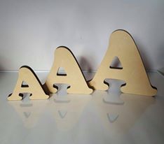 25cm Freestanding Letters
