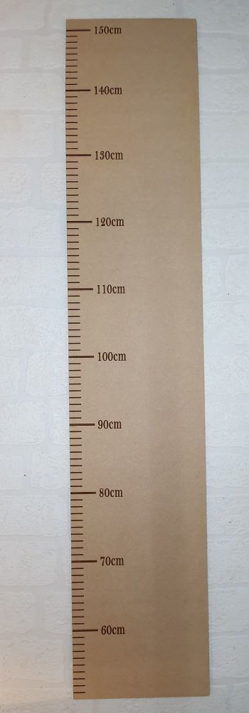 Height  Chart (plain) (POST INCLUDED ITEM)