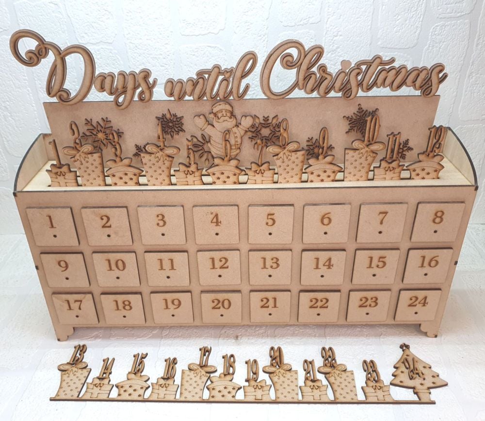 24 Drawer Countdown Advent Calender
